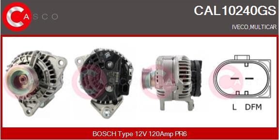 Casco CAL10240GS - Alternator furqanavto.az