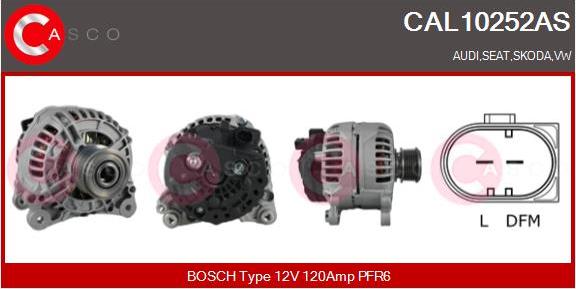 Casco CAL10252AS - Alternator furqanavto.az