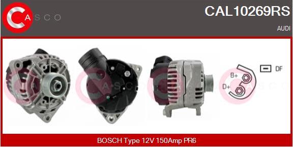 Casco CAL10269RS - Alternator furqanavto.az