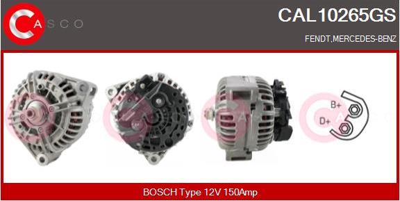 Casco CAL10265GS - Alternator furqanavto.az