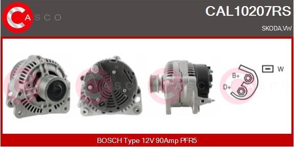 Casco CAL10207RS - Alternator furqanavto.az