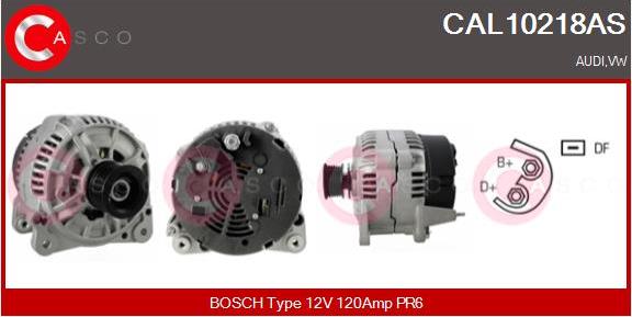 Casco CAL10218AS - Alternator furqanavto.az