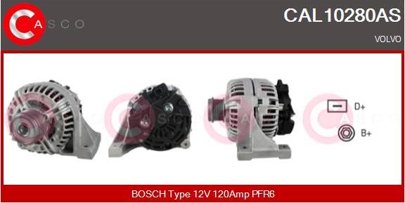 Casco CAL10280AS - Alternator furqanavto.az