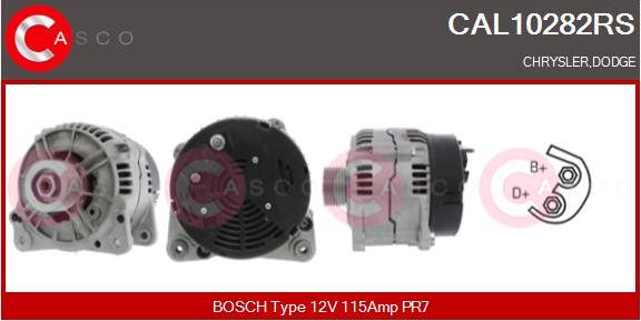 Casco CAL10282RS - Alternator furqanavto.az