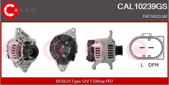 Casco CAL10239GS - Alternator furqanavto.az