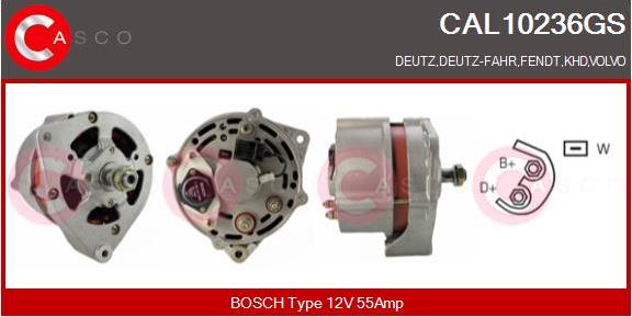 Casco CAL10236GS - Alternator furqanavto.az
