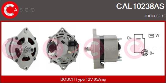 Casco CAL10238AS - Alternator furqanavto.az