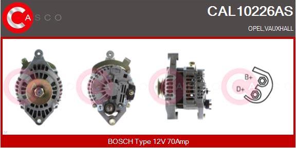 Casco CAL10226AS - Alternator furqanavto.az