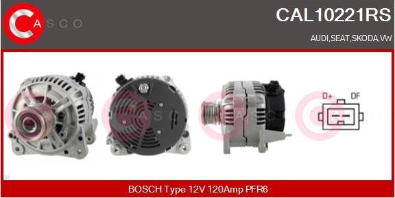 Casco CAL10221RS - Alternator furqanavto.az