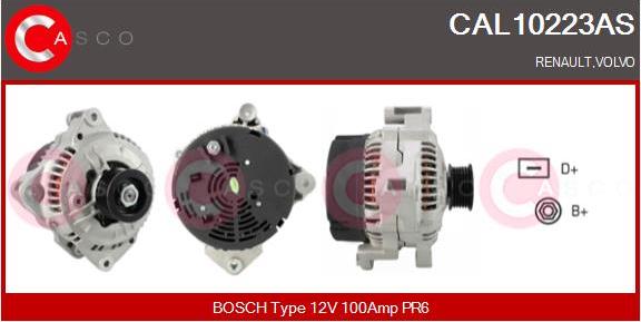 Casco CAL10223AS - Alternator furqanavto.az