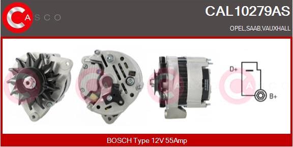 Casco CAL10279AS - Alternator furqanavto.az