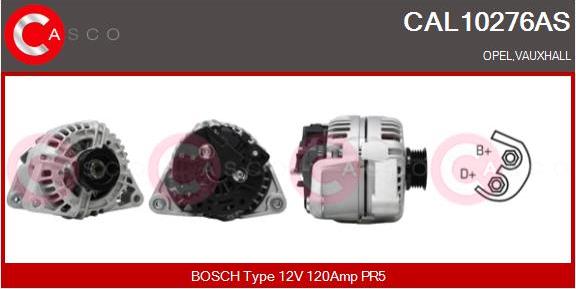 Casco CAL10276AS - Alternator furqanavto.az