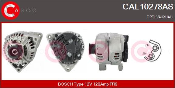 Casco CAL10278AS - Alternator furqanavto.az