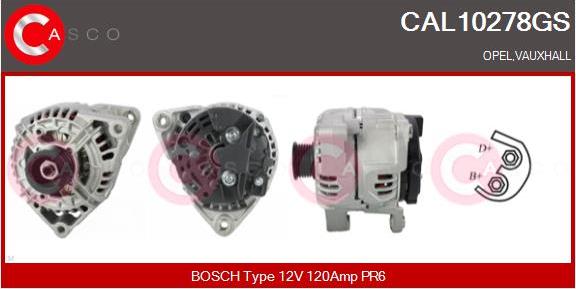 Casco CAL10278GS - Alternator furqanavto.az