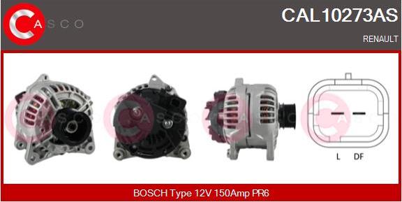 Casco CAL10273AS - Alternator furqanavto.az