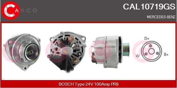 Casco CAL10719GS - Alternator furqanavto.az