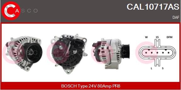 Casco CAL10717AS - Alternator furqanavto.az