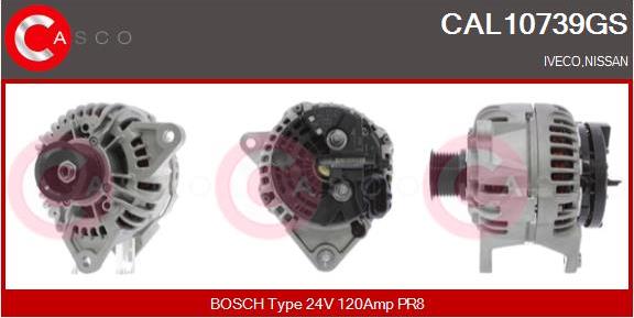 Casco CAL10739GS - Alternator furqanavto.az