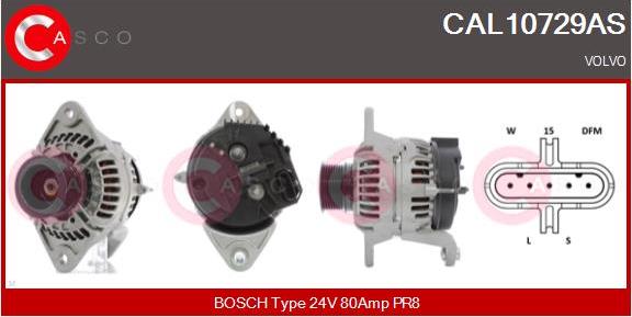 Casco CAL10729AS - Alternator furqanavto.az