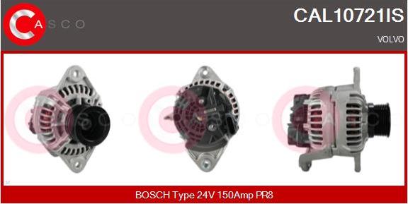 Casco CAL10721IS - Alternator furqanavto.az