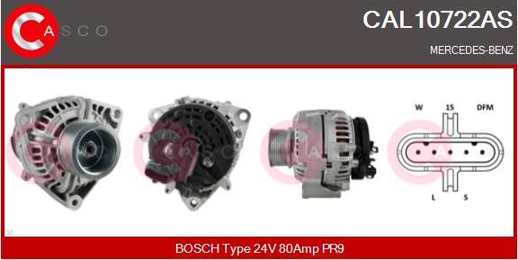 Casco CAL10722AS - Alternator furqanavto.az