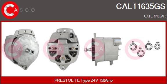 Casco CAL11635GS - Alternator furqanavto.az