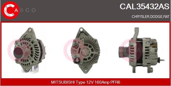 Casco CAL35432AS - Alternator furqanavto.az