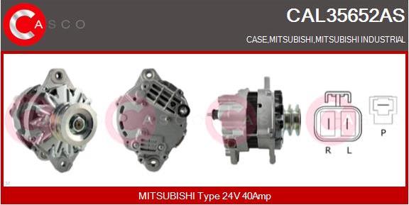Casco CAL35652AS - Alternator furqanavto.az