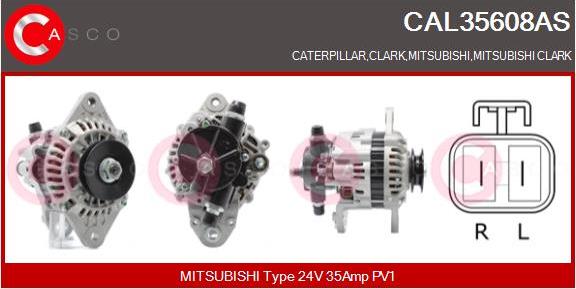 Casco CAL35608AS - Alternator furqanavto.az
