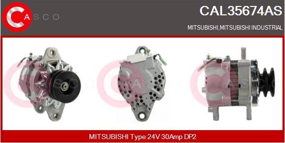 Casco CAL35674AS - Alternator furqanavto.az