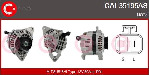 Casco CAL35195AS - Alternator furqanavto.az