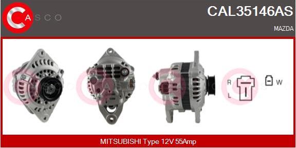 Casco CAL35146AS - Alternator furqanavto.az