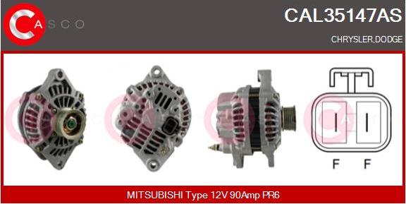 Casco CAL35147AS - Alternator furqanavto.az