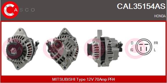 Casco CAL35154AS - Alternator furqanavto.az