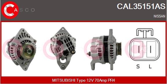 Casco CAL35151AS - Alternator furqanavto.az