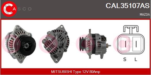 Casco CAL35107AS - Alternator furqanavto.az