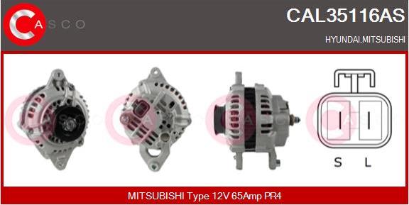 Casco CAL35116AS - Alternator furqanavto.az