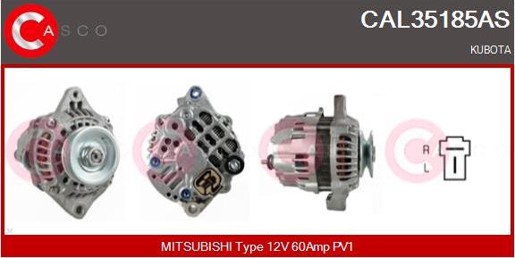 Casco CAL35185AS - Alternator furqanavto.az