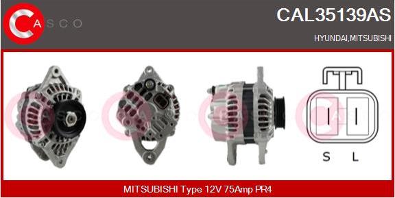 Casco CAL35139AS - Alternator furqanavto.az