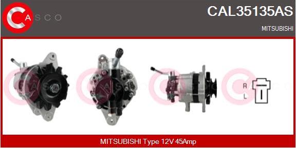 Casco CAL35135AS - Alternator furqanavto.az