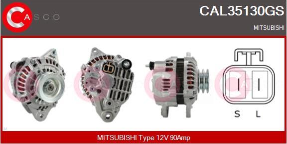 Casco CAL35130GS - Alternator furqanavto.az