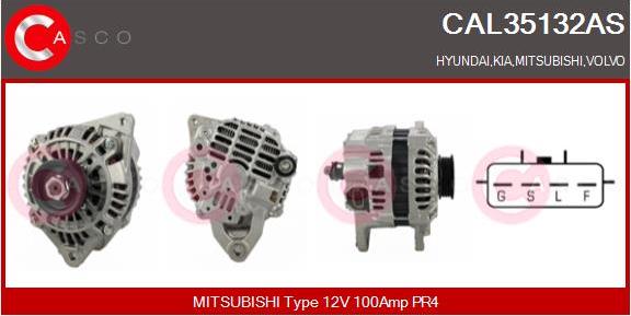 Casco CAL35132AS - Alternator furqanavto.az