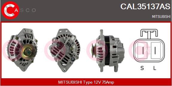 Casco CAL35137AS - Alternator furqanavto.az