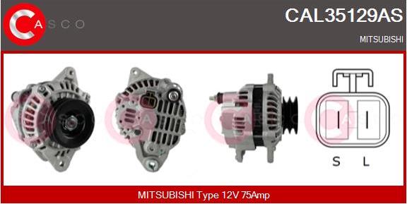 Casco CAL35129AS - Alternator furqanavto.az