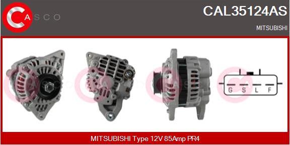 Casco CAL35124AS - Alternator furqanavto.az