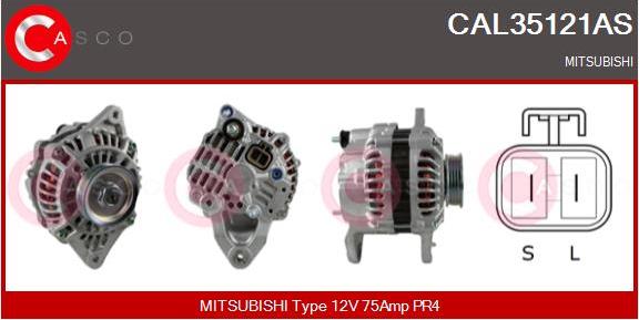 Casco CAL35121AS - Alternator furqanavto.az