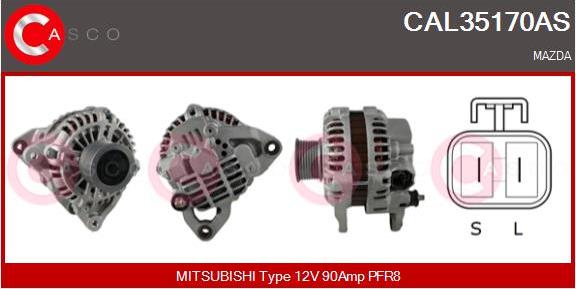 Casco CAL35170AS - Alternator furqanavto.az