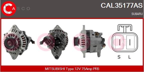 Casco CAL35177AS - Alternator furqanavto.az