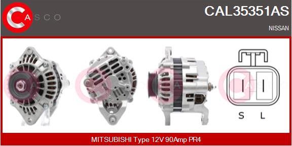 Casco CAL35351AS - Alternator furqanavto.az