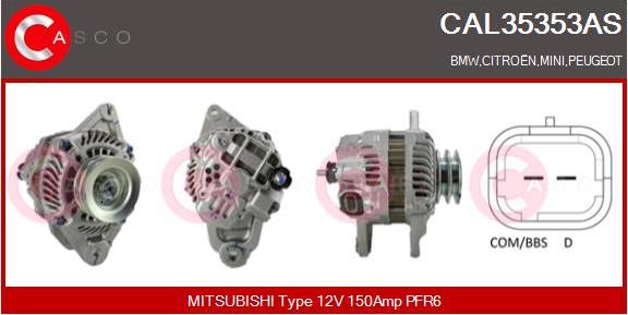 Casco CAL35353AS - Alternator furqanavto.az